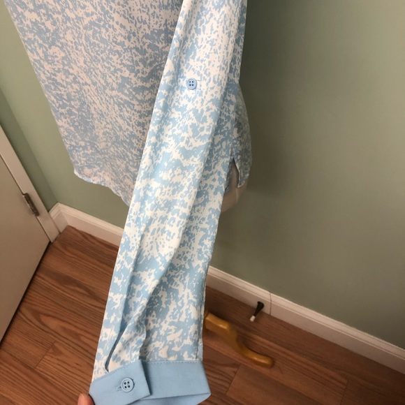 Kenneth Cole Select | Women's Blouse | Light Blue | Small - Picture 4 of 4